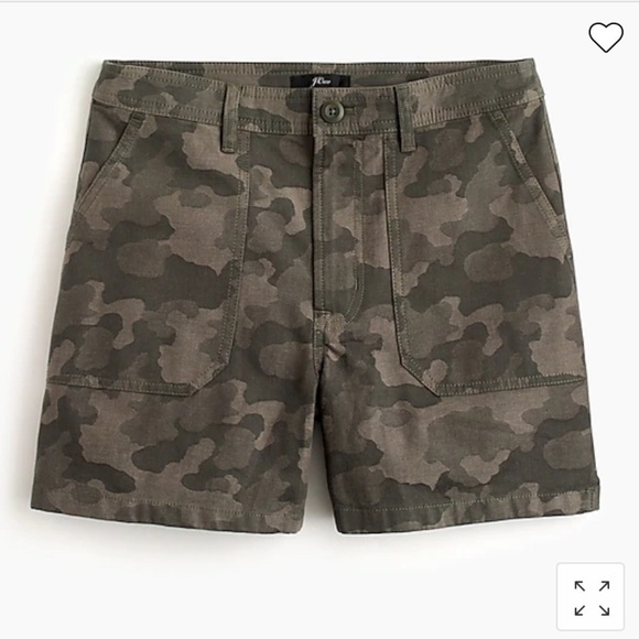 J.crew High Waist Cargo Short Camouflage - Picture 2 of 7